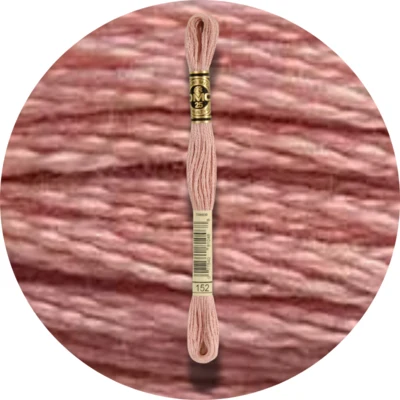 DMC Mouliné Spécial 25 Broderigarn, Ensfarvet, Røde/Gule/Orange nuancer